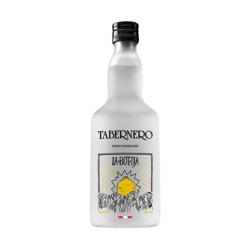 PISCO TABERNERO LA BOTIJA PURO ACHOLADO